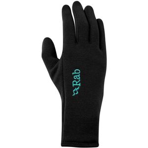 Rab Womens Power Stretch Contact Grip Glove / Black / L  - Size: Large
