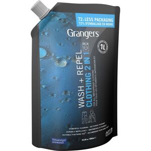 Grangers Clothing Wash + Repel 2in1 Pouch 1L / Neutral / One - Size: ONE Grangers Clothing Wash + Repel 2in1 Pouch 1L / Neutral / One - Size: ONE