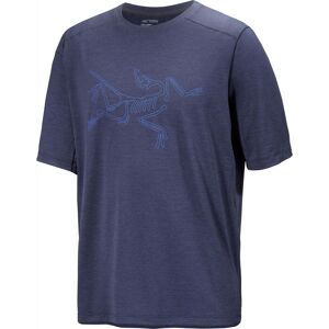 Arc'teryx Arc'teryx Mens Cormac Logo SS Tee / Black Sapphire Heather / S  - Size: Small