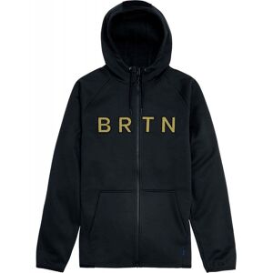 Burton Mens  Crown Bonded Fz Hoodie / True Black / M  - Size: Medium