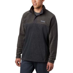 Columbia Steens Mountain Half Snap / Charcoal Heather, Shark / S  - Size: Small