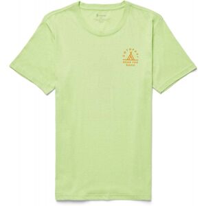 Cotopaxi Llama Map Organic T-Shirt / Lime / M  - Size: Medium