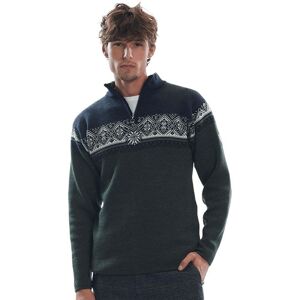 Dale of Norway St. Moritz Sweater / DarkGreen Smoke Dark Charcoal / XL  - Size: Extra Large