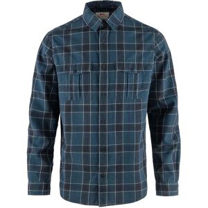 Fjallraven Ovik Travel LS Shirt / Indigo Blue/Dark Navy / L  - Size: Large