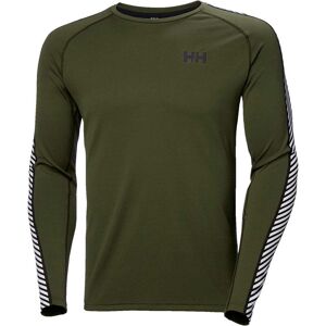 Helly Hansen Mens Life Active Stripe Crew / Utility Green / XL  - Size: Extra Large