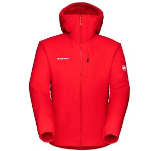 Mammut Rime Insulated Flex Hooded Jacket / Red/Orange / S  - Size: Small