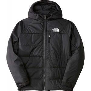 North Face Boys Reversible Perrito Jacket S/L / Black/Ora / M  - Size: Medium