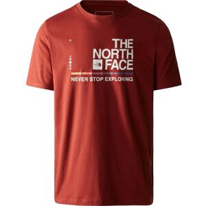 North Face Mens Foundation Graphic Tee S/S / Brandy Brown / S  - Size: Small