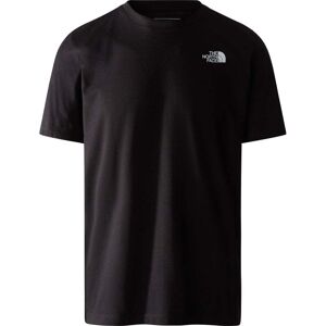 North Face Mens Foundation Graphic Tee S/S /  Black/Optic Blue / S  - Size: Small