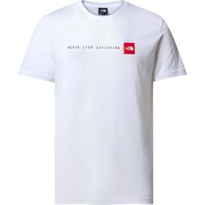 North Face Mens S/S Never Stop Exploring Tee /  White / L  - Size: Large