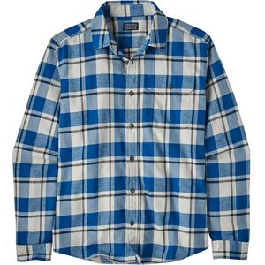 Patagonia L/S Cotton in Conversion LW Fjord Flannel Shirt / Captain/En  - Size: Large