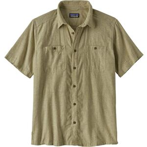 Patagonia Mens Back Step Shirt / Swell Dobby/Buckhorn Green / M  - Size: Medium