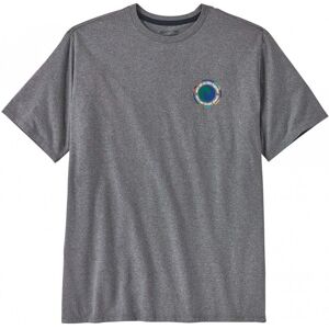 Patagonia Mens Unity Fitz Responsibili-Tee / Gravel Heather / M  - Size: Medium