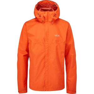 Rab Downpour Eco Jacket / Firecracker / XS  - Size: Small