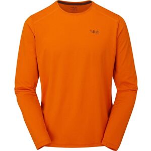 Rab Mens Force LS Tee / Marmalade / S  - Size: Small