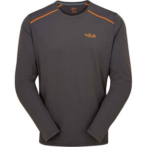 Rab Force LS Tee / Graphene / M  - Size: Medium