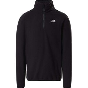 North Face 100 Glacier 1/4 Zip / Black / S  - Size: Small