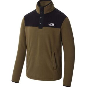 North Face Homesafe Snap Neck Fleece Pullon / Olive/Black / S  - Size: Small