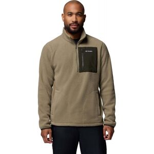 Columbia Mens Jasper Ridge Pebbled Half Zip Fleece / Stone Green/Green - Size: Large Columbia Mens Jasper Ridge Pebbled Half Zip Fleece / Stone Green/Green - Size: Large