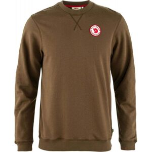 Fjallraven Mens 1960 Logo Badge Sweater / Dark Oak / M - Size: Medium Fjallraven Mens 1960 Logo Badge Sweater / Dark Oak / M - Size: Medium