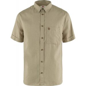 Fjallraven Ovik Travel SS Shirt / Sand Stone / M - Size: Medium Fjallraven Ovik Travel SS Shirt / Sand Stone / M - Size: Medium