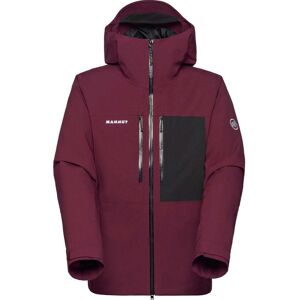 Mammut Mens Stoney HS Thermo Hooded Jacket / 3808 Vin/Black / L - Size: Large Mammut Mens Stoney HS Thermo Hooded Jacket / 3808 Vin/Black / L - Size: Large