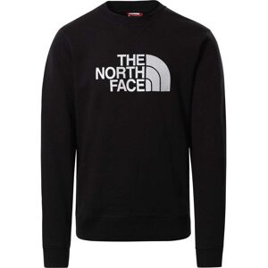 North Face Drew Peak Crew / Medium Grey Heather/ Black / XS - Size: Small North Face Drew Peak Crew / Medium Grey Heather/ Black / XS - Size: Small