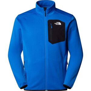 North Face Mens Crest Full Zip / Hero Blue/ Black / M - Size: Medium North Face Mens Crest Full Zip / Hero Blue/ Black / M - Size: Medium
