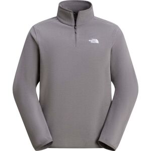 North Face Mens Glacier Fleece 1/4 Zip Jacket / Smoked Pearl / XL - Size: Extra Large North Face Mens Glacier Fleece 1/4 Zip Jacket / Smoked Pearl / XL - Size: Extra Large