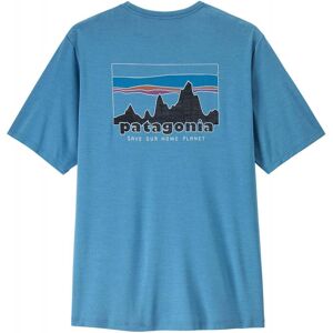 Patagonia Mens Cap Cool Daily Shirt - '73 Skyline / Shore Blue - - Size: Extra Large Patagonia Mens Cap Cool Daily Shirt - '73 Skyline / Shore Blue - - Size: Extra Large