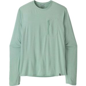 Patagonia Mens L/S Cap Cool Sun Shirt / Thermal Blue - Thin Ice X-Dye - Size: Small Patagonia Mens L/S Cap Cool Sun Shirt / Thermal Blue - Thin Ice X-Dye - Size: Small