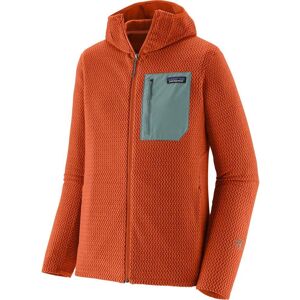 Patagonia Mens R1 Air Full-Zip Hoody / Coal Orange / M - Size: Medium Patagonia Mens R1 Air Full-Zip Hoody / Coal Orange / M - Size: Medium