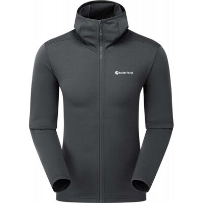 Montane Mens Protium Hoodie / Midnight Grey / S - Size: Small Montane Mens Protium Hoodie / Midnight Grey / S - Size: Small