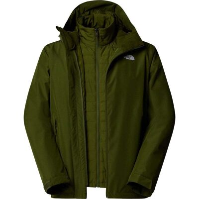 North Face Mens Carto Mono Triclimate Hooded Jacket / Woodland Green / - Size: Large North Face Mens Carto Mono Triclimate Hooded Jacket / Woodland Green / - Size: Large