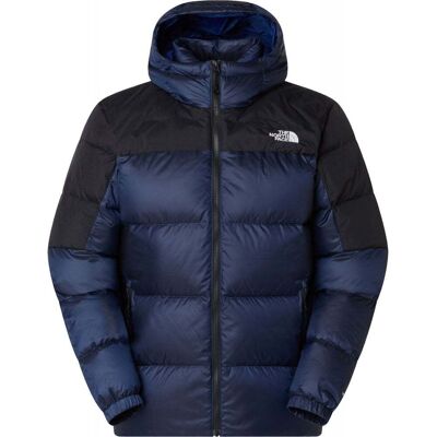 North Face Mens Diablo Down 2.0 Hoodie / Estate Blue Black Heather/ - Size: Small North Face Mens Diablo Down 2.0 Hoodie / Estate Blue Black Heather/ - Size: Small