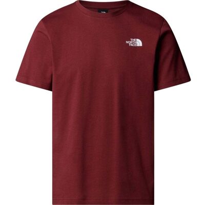 North Face Mens S/S Box NSE Tee / Sumac/Asphalt Grey / S - Size: Small North Face Mens S/S Box NSE Tee / Sumac/Asphalt Grey / S - Size: Small