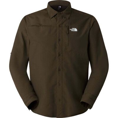 North Face Mens Sequoia LS Shirt / New Taupe Green / L - Size: Large North Face Mens Sequoia LS Shirt / New Taupe Green / L - Size: Large