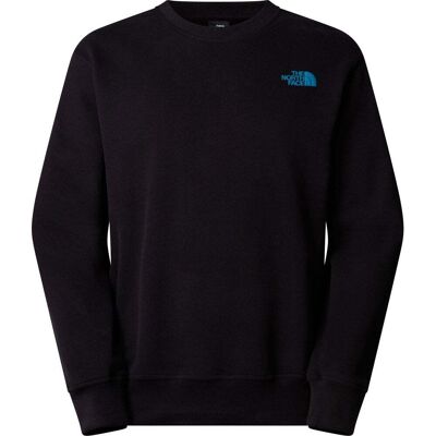 North Face NSE Slopes Relaxed Crew Sweatshirt-Graphic / Black / L - Size: Large North Face NSE Slopes Relaxed Crew Sweatshirt-Graphic / Black / L - Size: Large