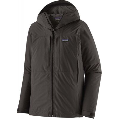 Patagonia Mens Insulated Boulder Fork Rain Jacket / Black / L - Size: Large Patagonia Mens Insulated Boulder Fork Rain Jacket / Black / L - Size: Large