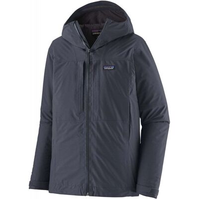 Patagonia Mens Insulated Boulder Fork Rain Jacket / Smolder Blue / XL - Size: Extra Large Patagonia Mens Insulated Boulder Fork Rain Jacket / Smolder Blue / XL - Size: Extra Large