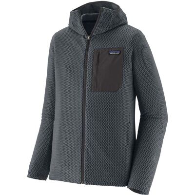 Patagonia Mens R1 Air Full-Zip Hoody / Smolder Blue / XL - Size: Extra Large Patagonia Mens R1 Air Full-Zip Hoody / Smolder Blue / XL - Size: Extra Large