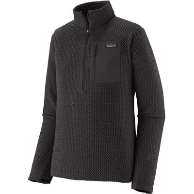 Patagonia Mens R1 Air Zip Neck / Black / S - Size: Small Patagonia Mens R1 Air Zip Neck / Black / S - Size: Small