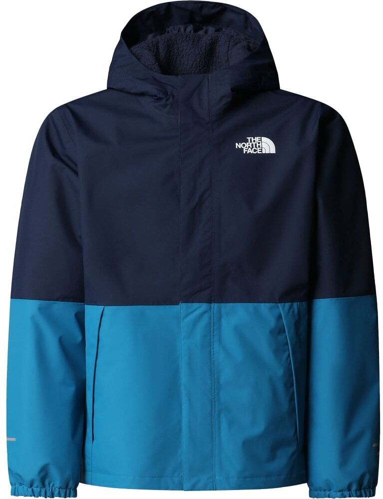 North Face Boys Warm Antora Rain Jacket / Summit Navy/Dusk Blue / M - Size: Medium