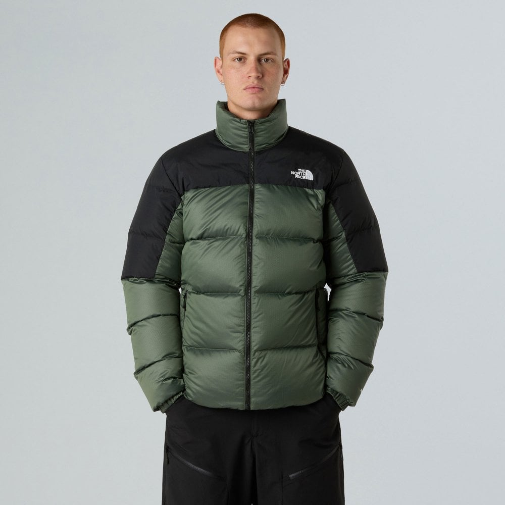 North Face Mens Diablo Down 2.0 Jacket / Bark Mist Black Heather/ B - Size: Extra Large