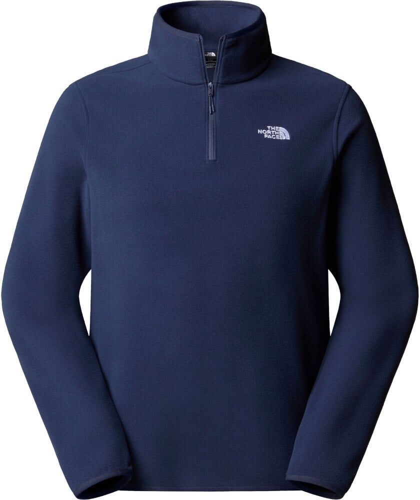 North Face Mens Glacier Fleece 1/4 Zip Jacket / Summit Navy / XL - Size: Extra Large