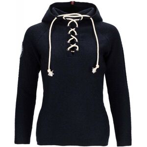 Amundsen Boiled Hoodie Laced Wmn / Navy / S  - Size: Small