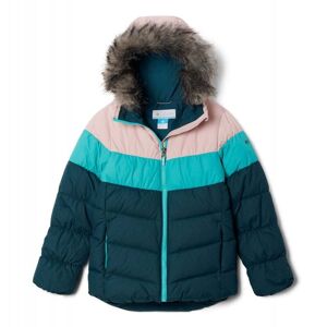 Columbia Girls Arctic Blast II Jacket / Night Wave, Bright Aqua, Dusty  - Size: Large