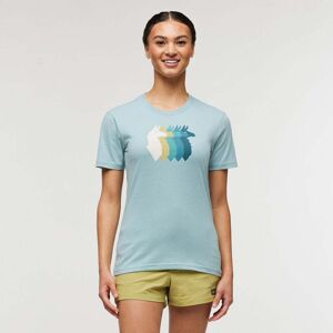 Cotopaxi Womens Llama Sequence Organic T-Shirt / Sea Spray / L  - Size: Large