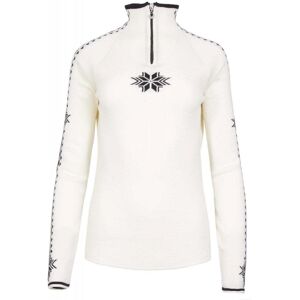 Dale of Norway Womens Geilo Sweater / White/Black / L  - Size: Large