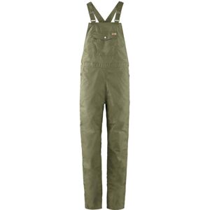 Fjallraven Womens Vardag Dungaree Trousers  / Green / Small  - Size: Small